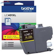Brother Genuine LC401XLYS High-Yield Yellow Ink Cartridge Brother