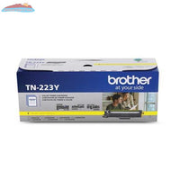 Brother Genuine TN-223Y Standard Yield Yellow Toner Cartridge Brother