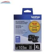 Brother LC1032PKS 2-Pack of Innobella  Black Ink Cartridges, High Yield (XL Series) Brother