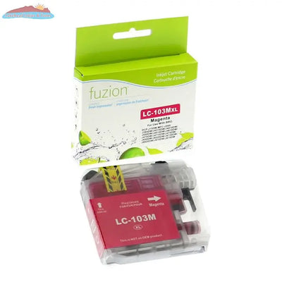Brother LC103XL Magenta Compatible Inkjet Cartridge Fuzion