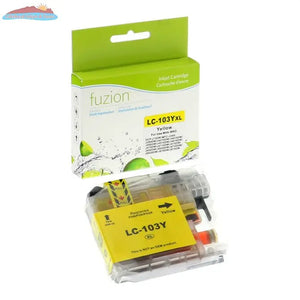 Brother LC103XL Yellow Compatible Inkjet Cartridge Fuzion