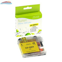 Brother LC105XXL Yellow Compatible Inkjet Cartridge Fuzion
