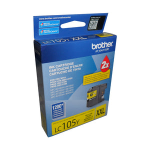 Brother LC105YS Innobella  Yellow Ink Cartridge, Super High Yield (XXL Series) Brother