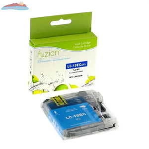Brother LC10E Cyan Compatible Inkjet Cartridge Fuzion