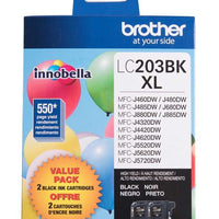 Brother LC2032PKS 2-Pack of Innobella  Black Ink Cartridges, High Yield (XL Series) Brother