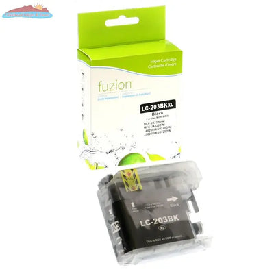 Brother LC203XL Black Compatible Inkjet Cartridge Fuzion