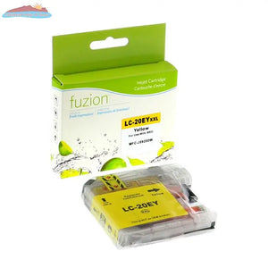 Brother LC20E Yellow Compatible Inkjet Cartridge Fuzion