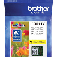 Brother LC3011YS  Yellow Ink Cartridge, Standard Yield Brother