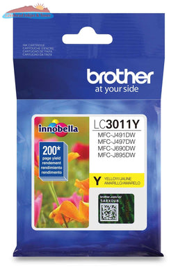 Brother LC3011YS  Yellow Ink Cartridge, Standard Yield Brother