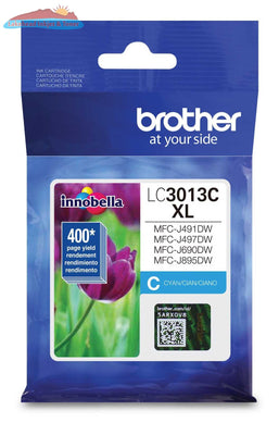 Brother LC3013CS Cyan Ink Cartridge, Super High Yield Brother
