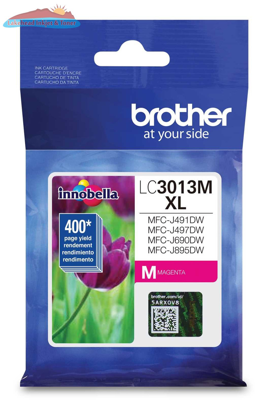 Brother LC3013MS  Magenta Ink Cartridge, Super High Yield Brother