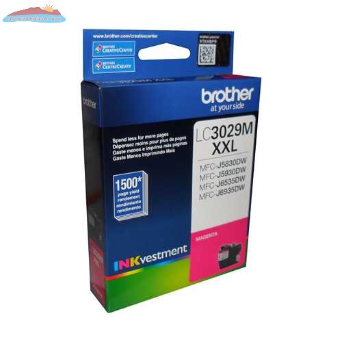 Brother LC3029MS Magenta INKvestment Tank Ink Cartridge, Super High Yield Brother