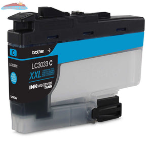 Brother LC3033CS INKvestment Tank Cyan Ink Cartridge, Super High Yield Brother
