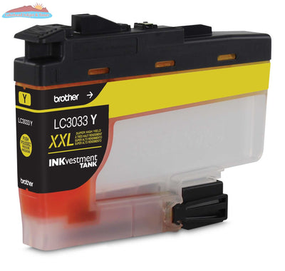 Brother LC3033YS INKvestment Tank Yellow Ink Cartridge, Super High Yield Brother
