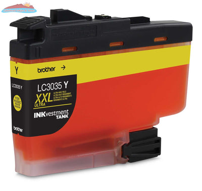 Brother LC3035YS INKvestment Tank Yellow Ink Cartridge, Ultra High Yield Brother