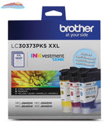 Brother LC30373PKS Genuine 3-Pack Super High-Yield INKvestment Tank Cartridges Brother