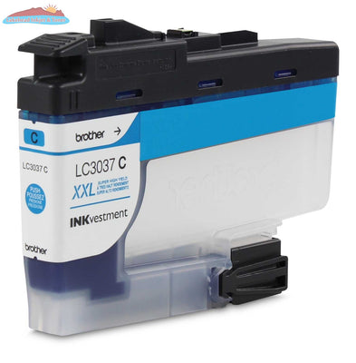 Brother LC3037CS Genuine Super High-Yield Cyan INKvestment Tank Ink Cartridge Brother