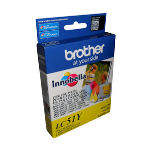 Brother LC51YS Innobella  Yellow Ink Cartridge, Standard Yield Brother