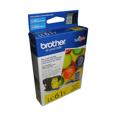 Brother LC61YS Innobella  Yellow Ink Cartridge, Standard Yield Brother