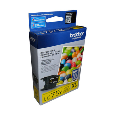Brother LC75YS Innobella  Yellow Ink Cartridge, High Yield (XL Series) Brother