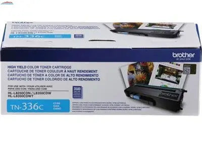 Brother TN-336C Cyan High Yield Toner Cartridge - OEM Lakehead Inkjet & Toner