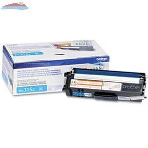 Brother TN315C Cyan Toner Cartridge, High Yield Brother