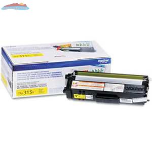 Brother TN315Y Yellow Toner Cartridge, High Yield Brother