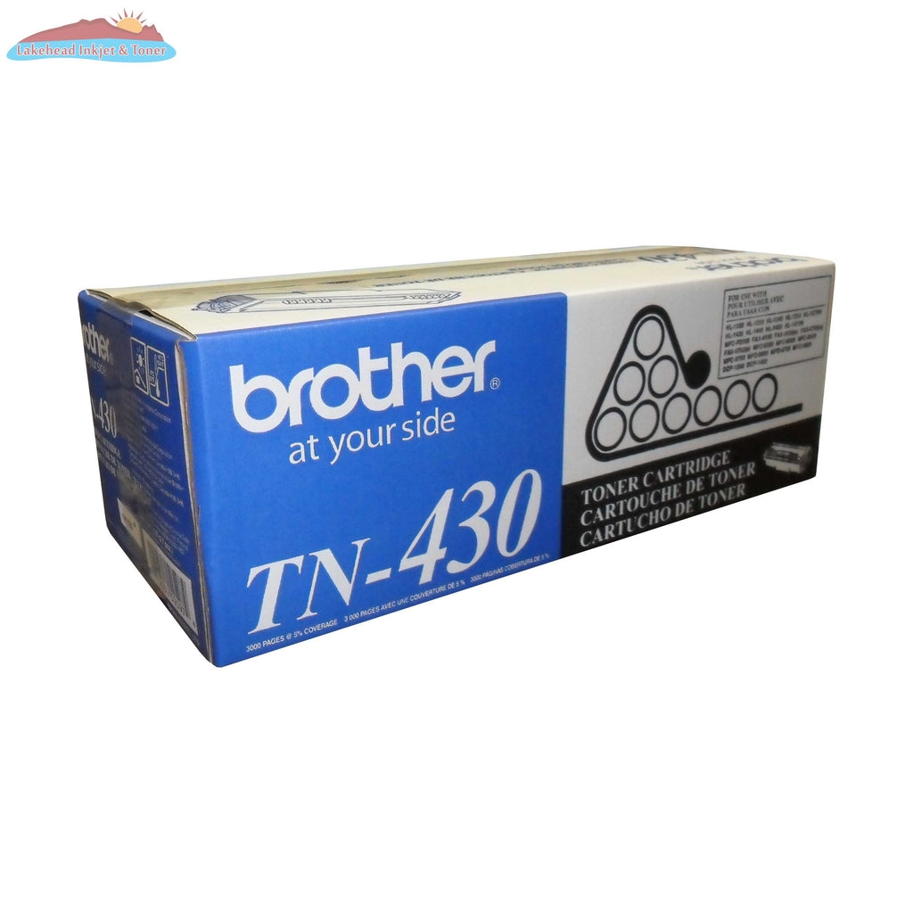 Brother TN430 Black Toner Cartridge, Standard Yield Brother