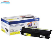 Brother TN433Y Yellow Toner Cartridge, High Yield Brother