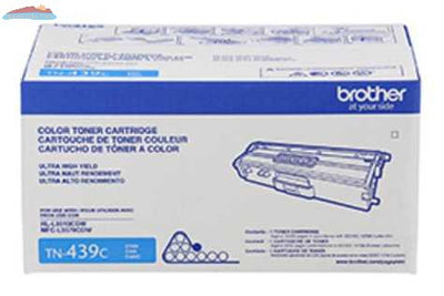 Brother TN439C Cyan Toner Cartridge, Ultra High Yield Brother