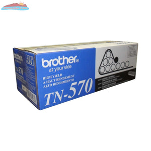 Brother TN570 Black Toner Cartridge, High Yield Brother