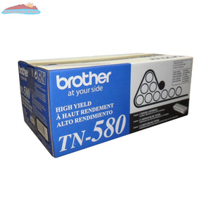 Brother TN580 Black Toner Cartridge, High Yield Brother