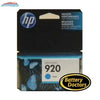 CH634AN#140 HP #920 CYAN OFFICEJET INK CARTRIDGE Hewlett-Packard