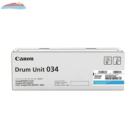 Cyan Drum Unit for ImageClass Mf820Cdn/MF810Cdn Multifunction Printers 34000 Sheets Canon