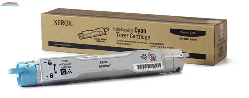 Cyan High Capacity Toner Cartridge Phaser 6300 (DOES NOT WORK ON PHASER 6350) Xerox
