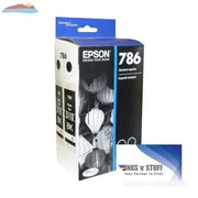 EPSON T786 DURABrite Ultra Black Ink Cartridges Dual Pack Standard Capacity / WF4630 4640 5110 5190 5620 5690 Epson