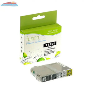 Epson 125 (T125120) Black Compatible Inkjet Cartridge Fuzion