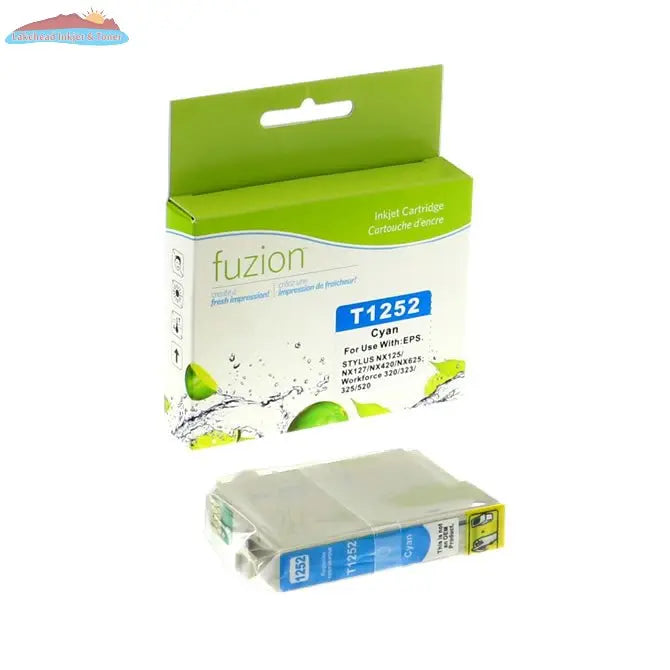 Epson 125(T125220) Cyan Compatible Inkjet Cartridge Fuzion
