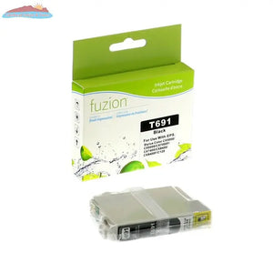 Epson 69 (T0691) Black Compatible Inkjet Cartridge Fuzion