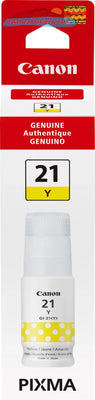 GI-21 Yellow Ink Bottle SKU 4539C001 Canon