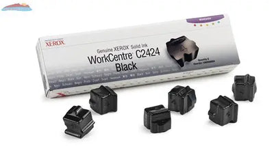 Genuine XEROX WorkCentre C2424 Solid Ink Black (6 sticks) Xerox