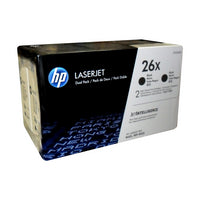HP 26X Black 2-pack LJ Toner Cartridge HP Inc.