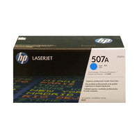 HP 507A Cyan LaserJet Toner Cartridge HP Inc.