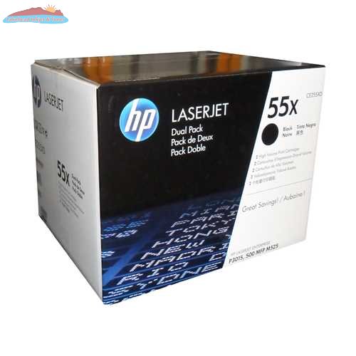 HP LaserJet P3015 Dual Pk Blk Print Crtg HP Inc.
