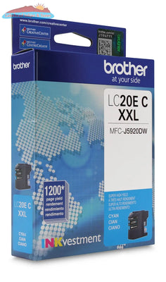 LC20ECS CYAN INK FOR MFCJ985DW 1.2K Brother