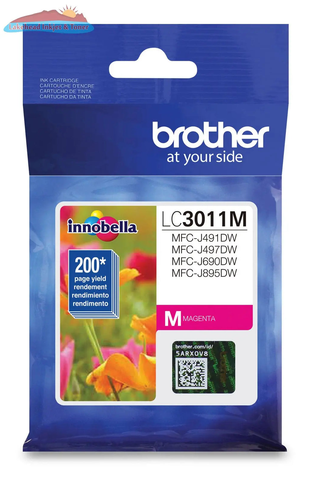 LC3011MS MAGENTA INK FOR MFCJ491DW MFC690DW 0.2K Brother