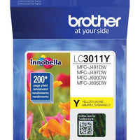 LC3011YS YELLOW INK FOR MFCJ491DW MFC690DW 0.2K Brother