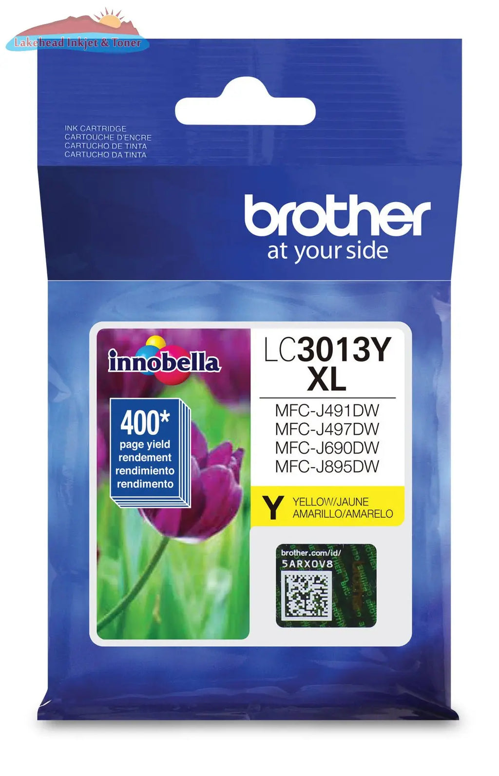 LC3013YS YELLOW HY INK FOR MFCJ491DW MFC690DW 0.4K Brother