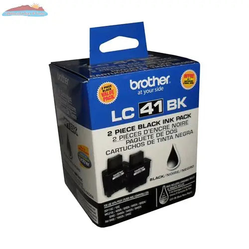 LC412PKS INK CARTRIDGE  BLACK ( 2 PACKS ) Brother