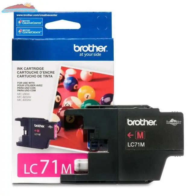 LC71MS INK CARTRIDGE MAGENTA FOR MFCJ6710DW/6910DW/26 Brother